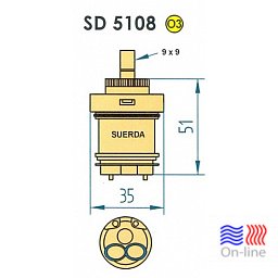 Obrázek pro produkt vnitřní mechanismus GEOS BEST DESIGN  (35mm)
